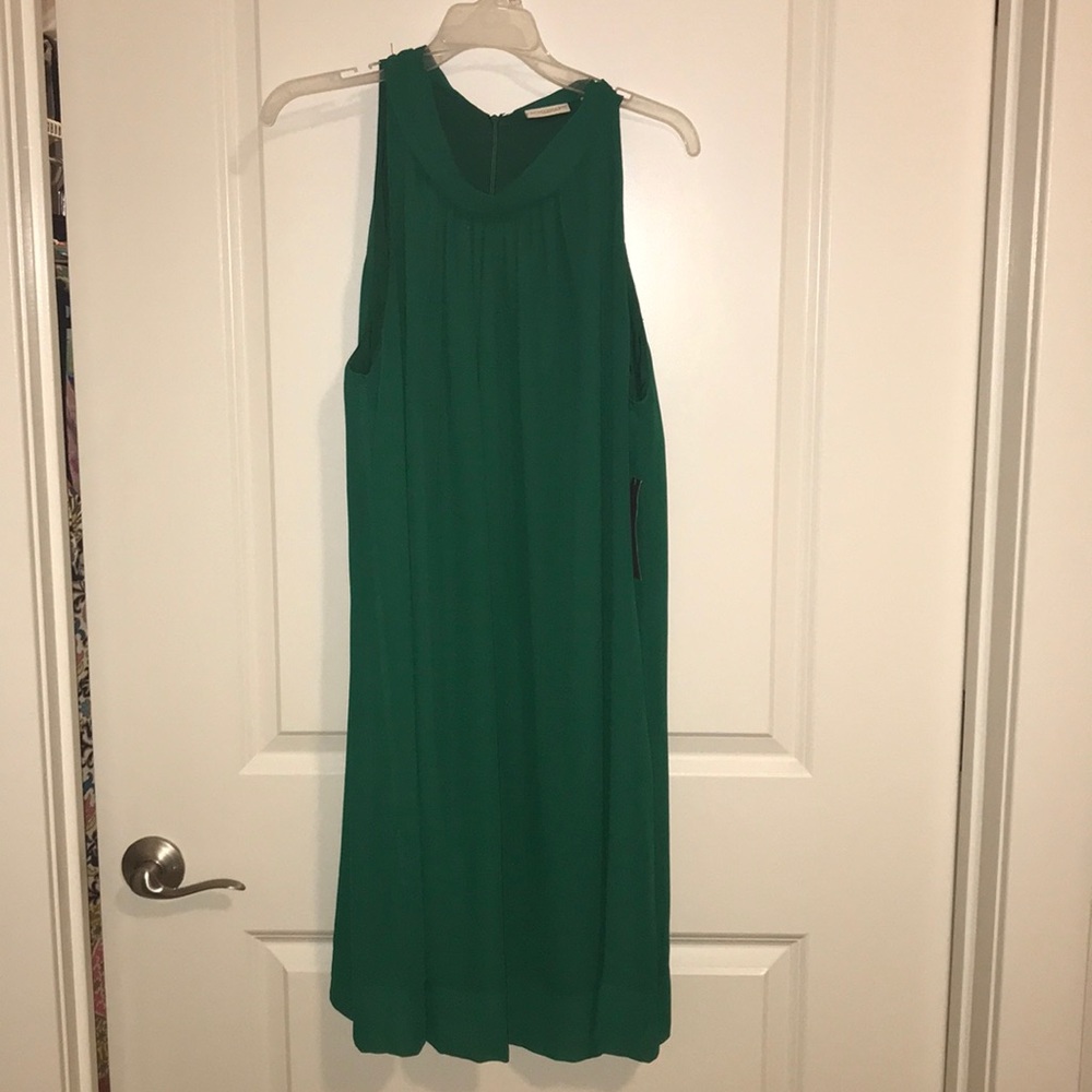 Little Green Chiffon Shift